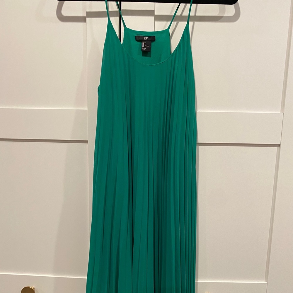 Emerald Green Slip Dress